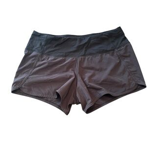 Lululemon Run Times Black Short II 4"